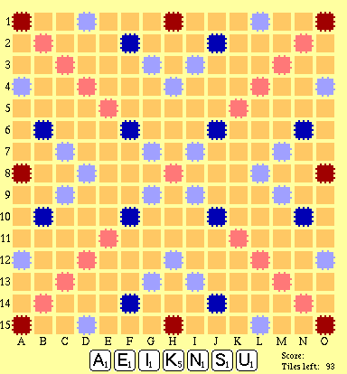 Starting board position